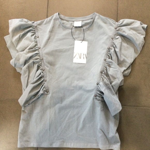 Zara ruffled top, size 14, - Picture 1 of 1